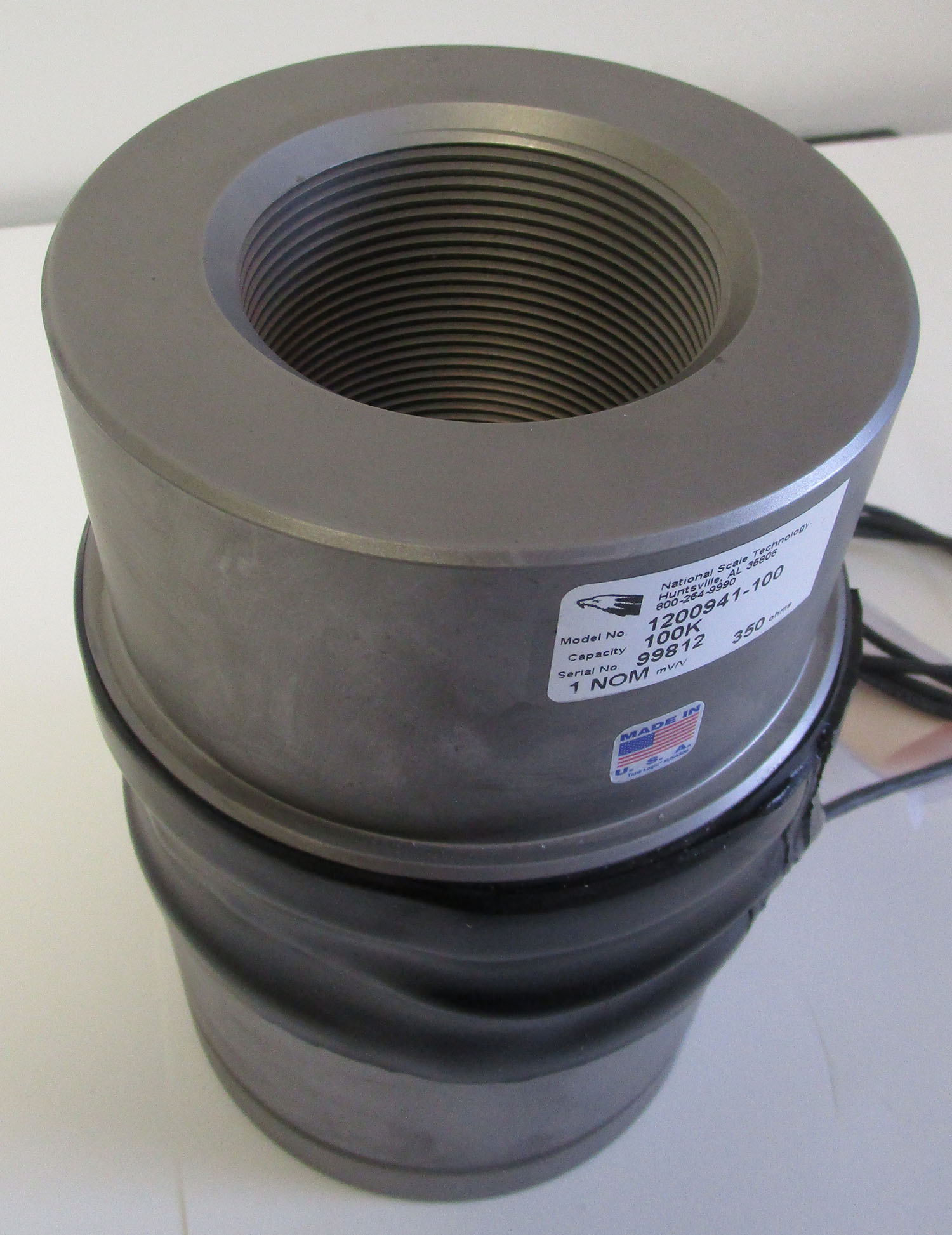 Dual Threaded Tension Weighing Canister
